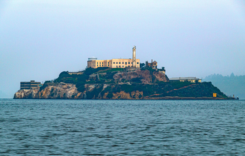 Alcatraz Island from Pier 39