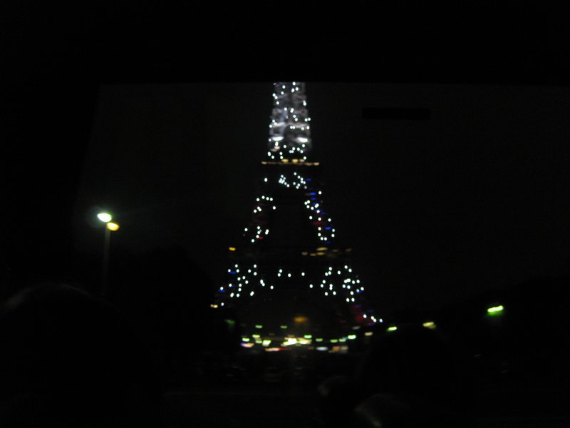Eiffel Tower Glittering