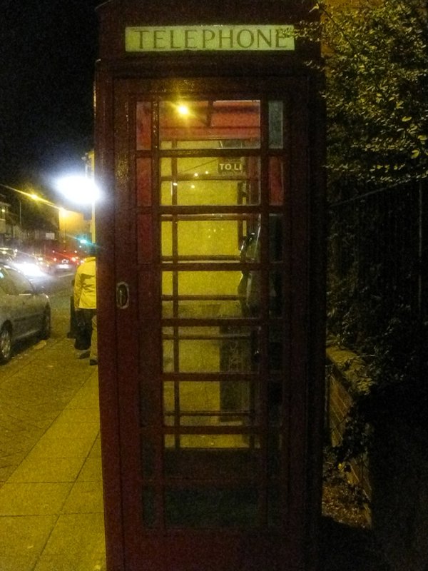 A famous London Phone Booth