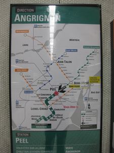 The Montreal Subway Map
