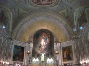 Inside Notre-Dame-de-Bon-Secours Chapel
