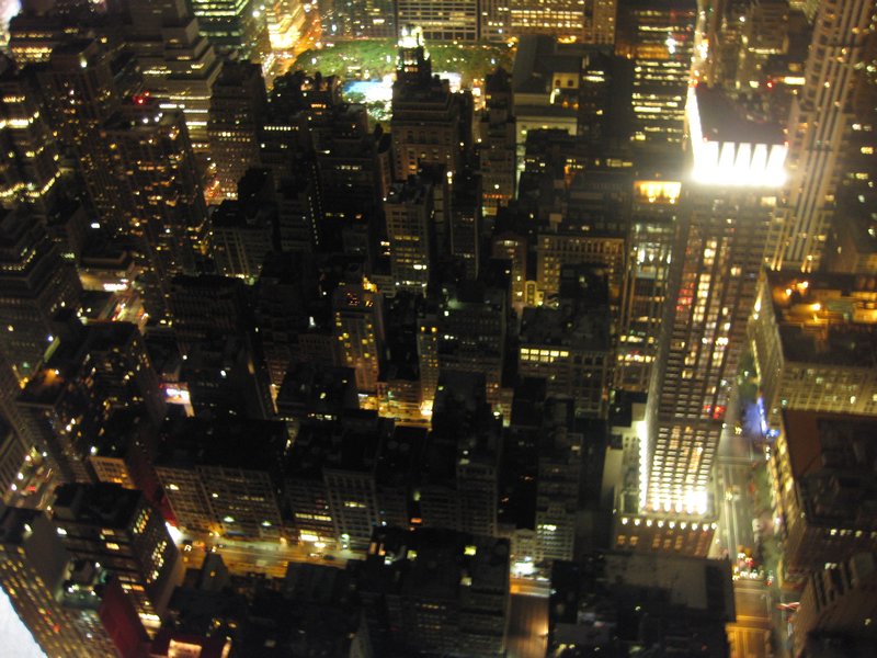 The View from the Observation Deck on The Empire State Building