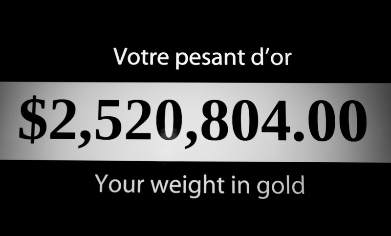 My weight in gold!