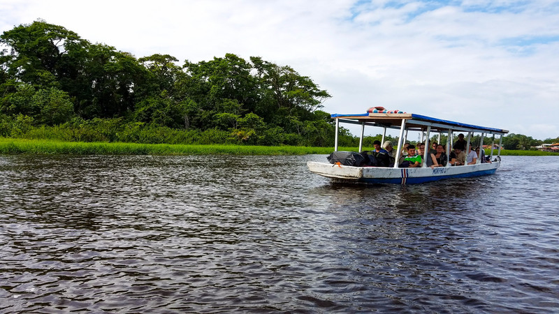 Boat Ride to Tortuguero