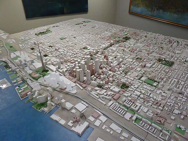 Model of Toronto city