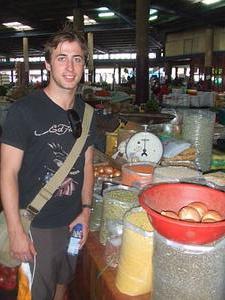 Carl with Lentils/Indian Spices - Fijian Market, Lautoka (mainland)