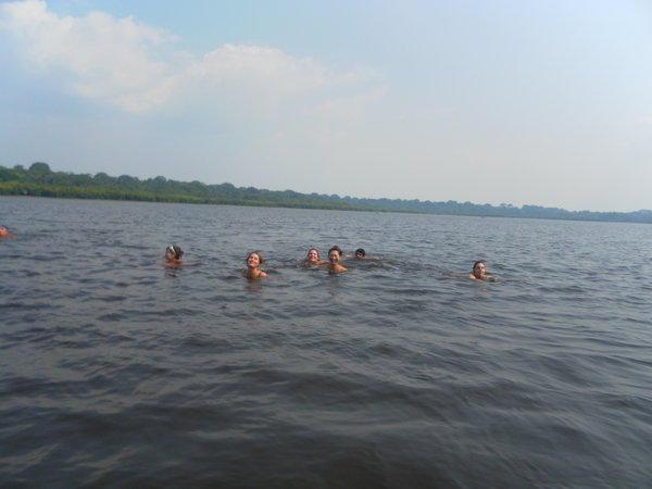 Swim in Lago Tarapoto