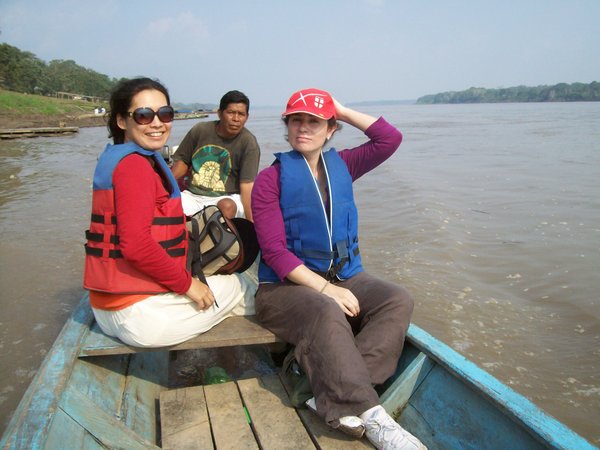 Boat ride on Rio Amazona