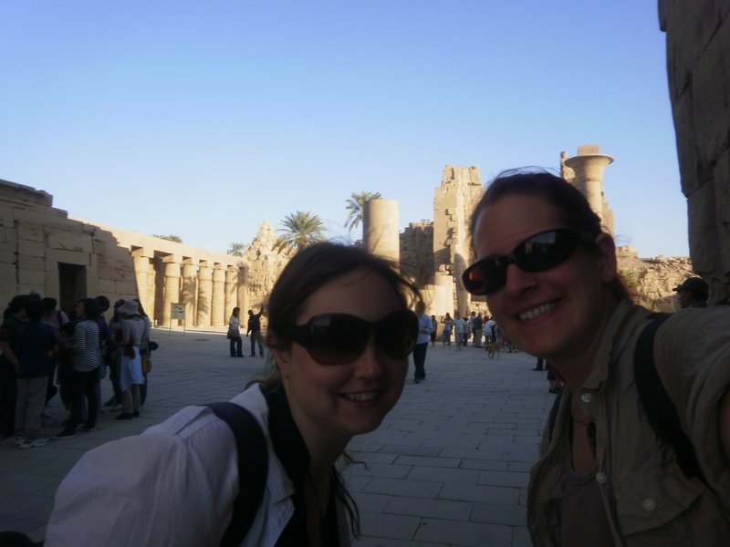 Alex & Me at Karnak Temple