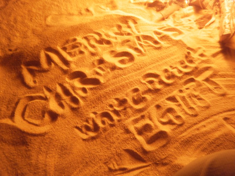 Merry Christmas from White Desert Egypt