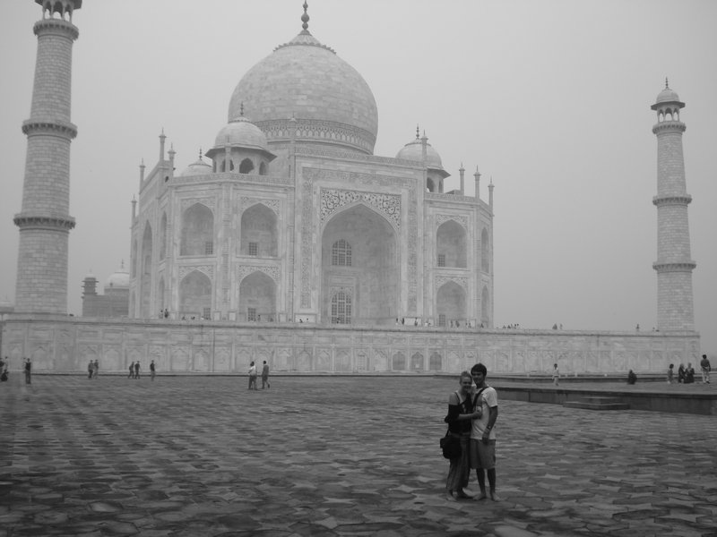 Early morning Taj Mahal.