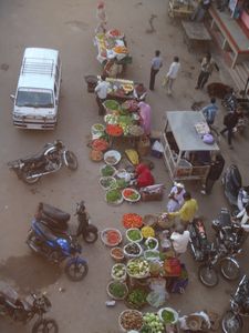 Pushkar vegatable markets.