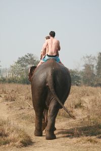 back to Sapana lodge end of elephant washing