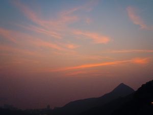 Sunset on Victoria Peak