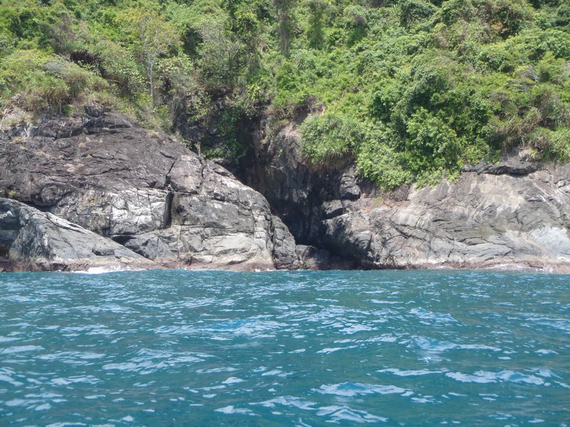 Coastal line Tioman Island