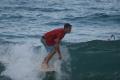 Josh surfing