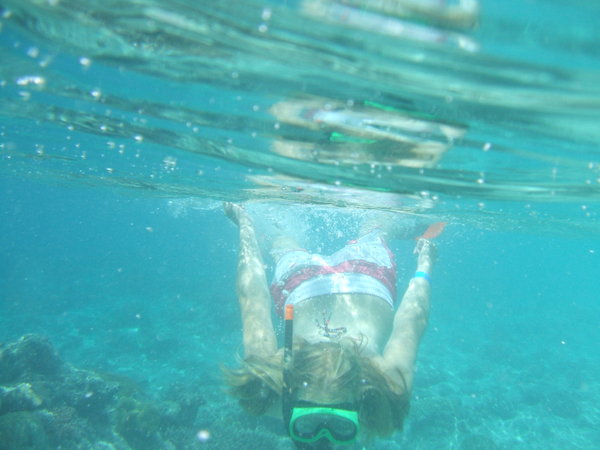 Me snorkeling