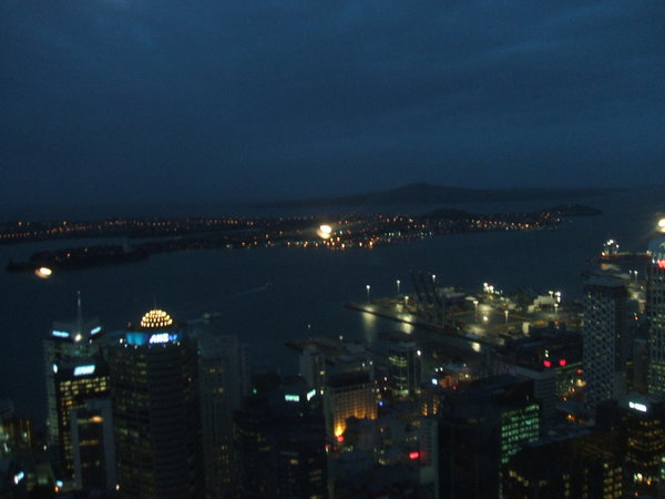 View from the top of the Sky Tower