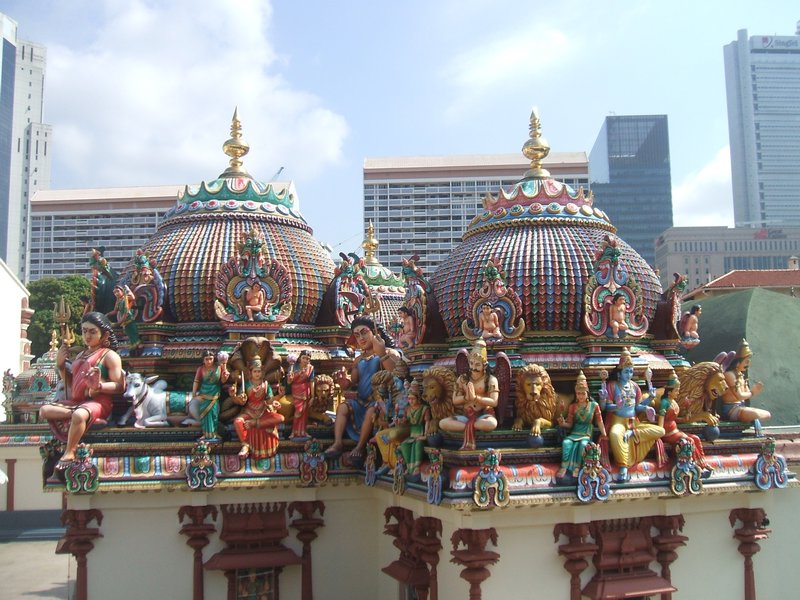 Hindu Temple Roof