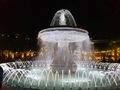 One of the many fountains of Baku