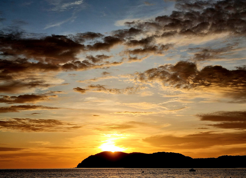 Sunset over Pantai Cenang