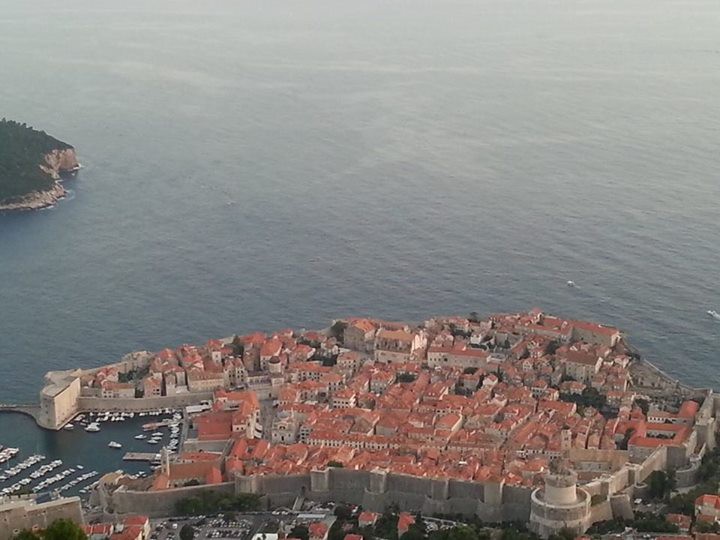 Ariel view of Dubrovnik