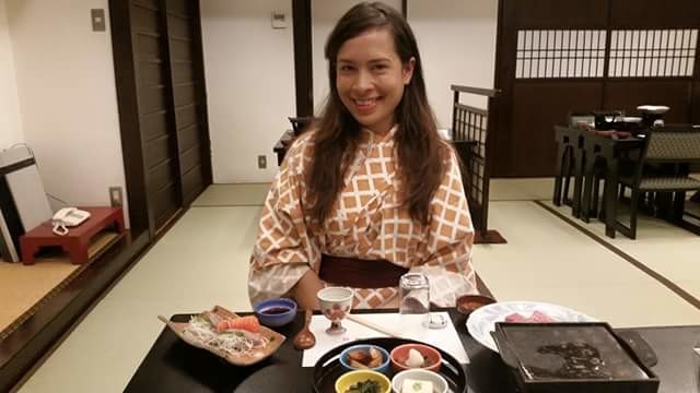 Dinner at Izumya Zenbe Ryokan