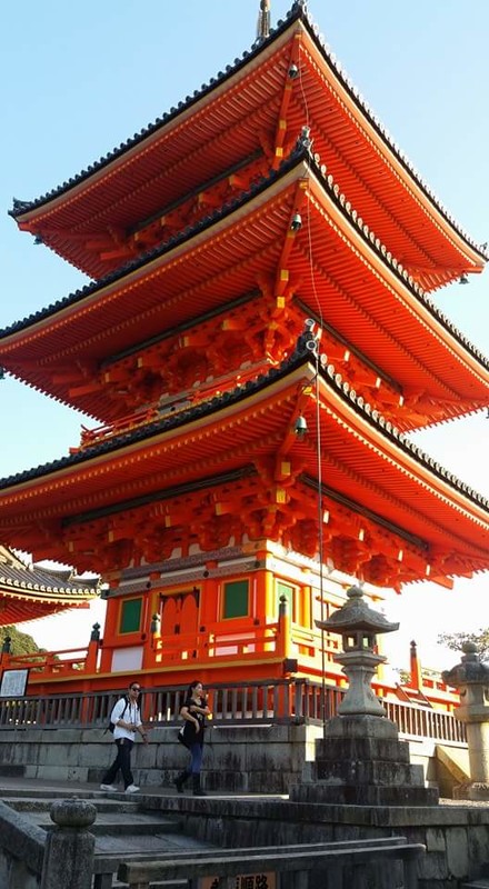 3 story pagoda, Kiyomizu temple