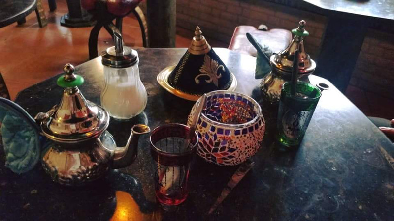 Moroccan teahouse 