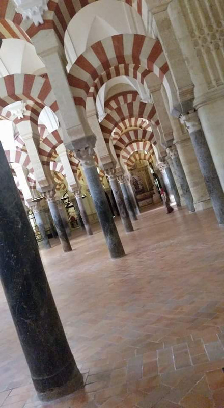 Inside the Mezquita 