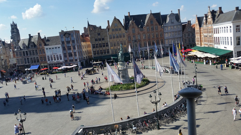 Main square Bruges
