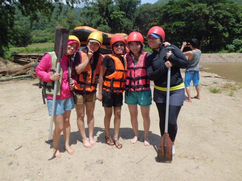 Water Rafting in Chiang Mai 19 Sept 2012
