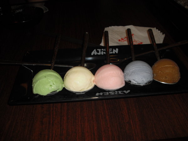 Five Different Kinds of Ice Cream