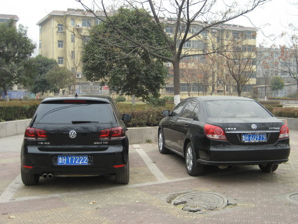 Spiffy new Chinese Volkswagens