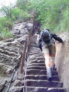 Stairway to Hua Shan