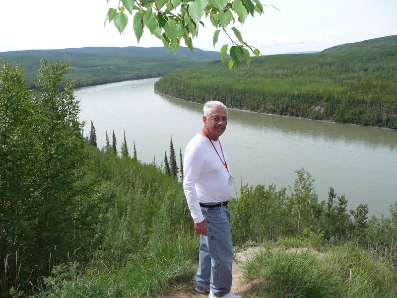 2011.07.09 - Jim Fletter at the Liard River