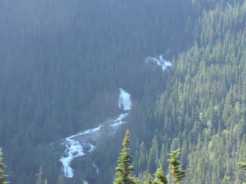 2011-07-12  Skagway - waterfalls along the White Pass and Yukon railway