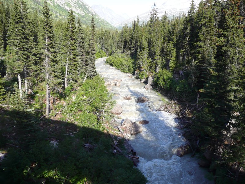 2011-07-12  White Pass and Yukon railway - rushing water