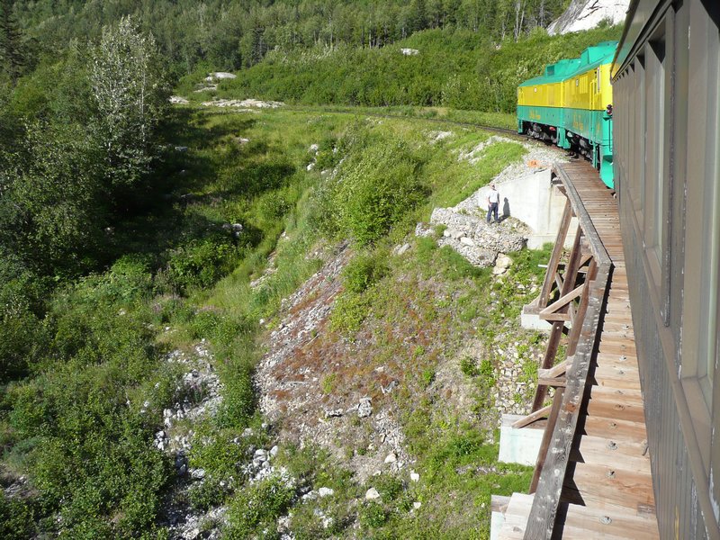 2011-07-12  Skagway - White Pass and Yukon railway trip