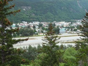 2011-07-14  - Skagway from Dyea Rd. lookout