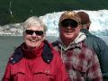 2011-07-20 - Prince William Sound - Lorraine & Dwain at Meares Glacier