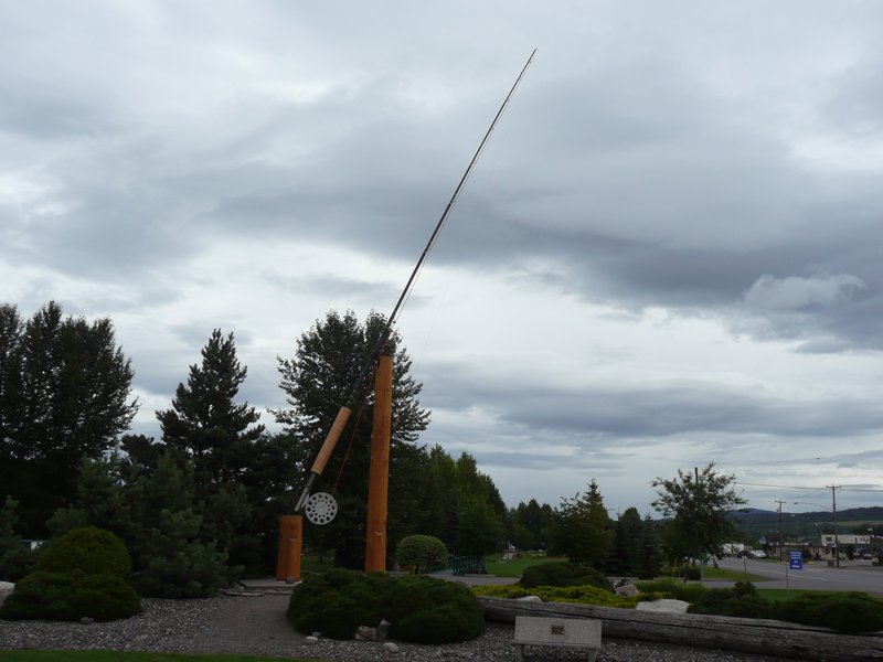 2011-08-16 Prince George - World's longest fishing pole