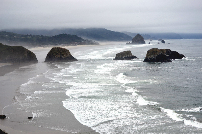 Cannon Beach from Ecola lookout
