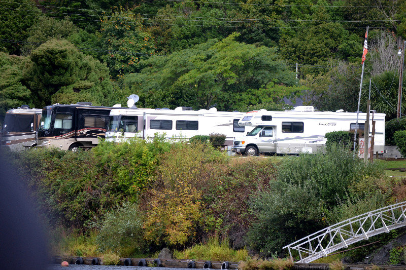 ROGUE RIVER JET BOAT - Four Seasons RV Park from boat