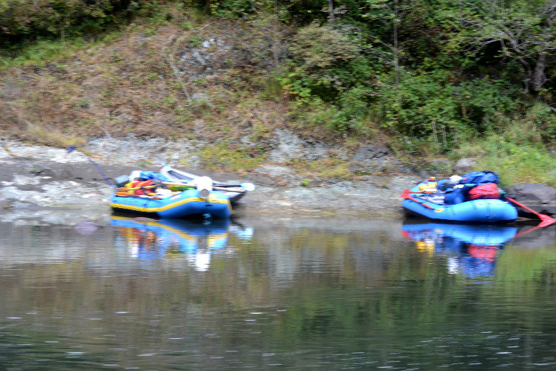 ROGUE RIVER JET BOAT - rafters gear