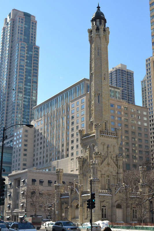 2014.02.03 Fourth Presbyterian Church tower, Chicago