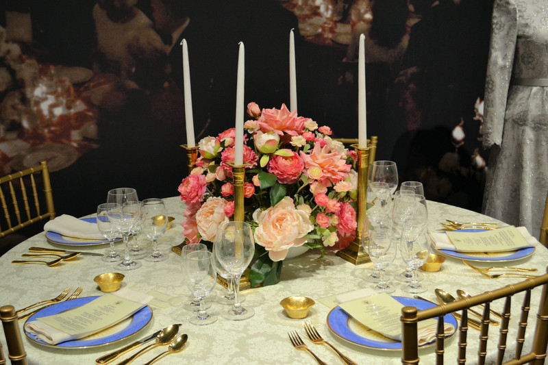 Table setting for a State Dinner