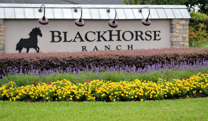 Entrance to Black Horse Ranch