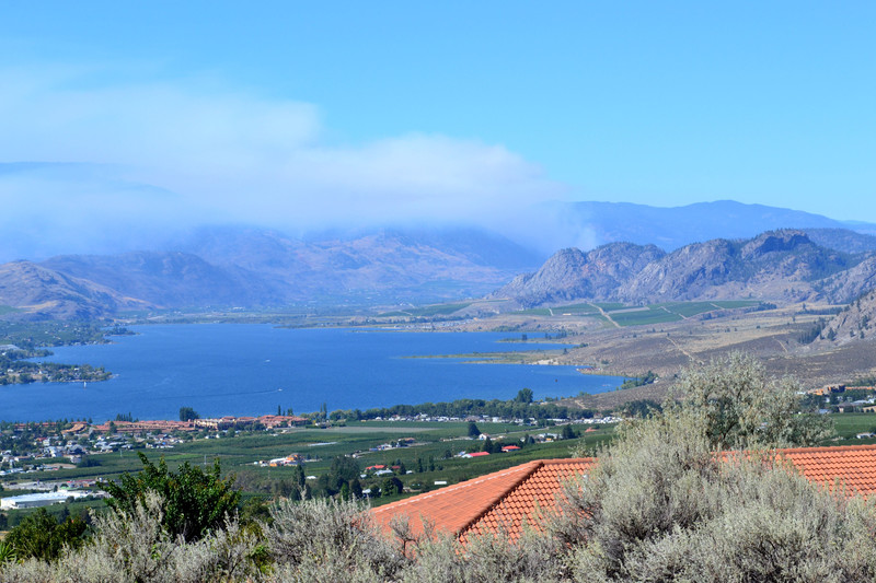 2015-09-10  Smoke from fires, Osoyoos
