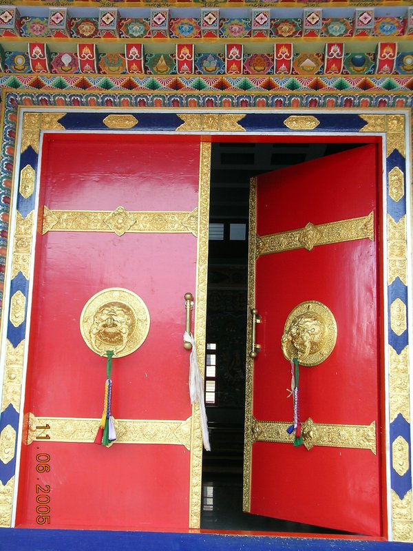 entrance to temple